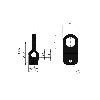 Photocell Holding Vise - Conveyor part - Ø14