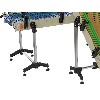 MODEL: 220 PLASTİK İKİLİ AYAK (AÇISIZ) DÜZ VE BAĞLANTILI
