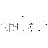 23 x 129 KONVEYÖR YAN ŞASE ALÜMİNYUM PROFİL (ELOKSALLI)
