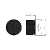  271 Idler Roll Head - Conveyor part 43X40X14