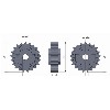 380 Stainless Turn Belt Drive Sprocket - Conveyor part Ø153