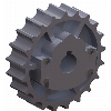 380 Stainless Turn Belt Drive Sprocket - Conveyor part Ø153