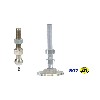  507 Steel, Base And Shaft Jointed wedge - Conveyor part M20X210X80 BASE