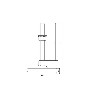 Model: 521 Stainless wedge - Conveyor part M20X200X80