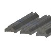  Opening Frame Profile - Conveyor part 30,6x22x 20mm