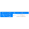  Female Fixing Clamp (Square) - Conveyor part Black