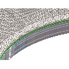 25 x 105 KONVEYÖR YAN ŞASE ALÜMİNYUM PROFİL ELOKSALLI