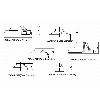500 Plastic bottom wedge - Conveyor part