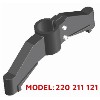 MODEL: 220 PLASTİK İKİLİ AYAK (AÇISIZ) DÜZ VE BAĞLANTILI