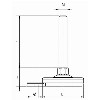  Model 620 - 625 - Conveyor part M20X100X80 BASE