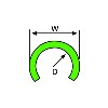 SİLİNDİRİK KULAKLI C PROFİL ALPOLEN® 1000