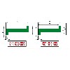  Z Profile Alpolen 1000 - Conveyor part Green