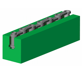 ALPOLEN® 1000  MODEL BL TİPİ ZİNCİR KIZAKLARI