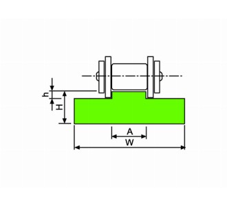 ALPOLEN® 1000 T MODEL ZİNCİR KIZAKLARI