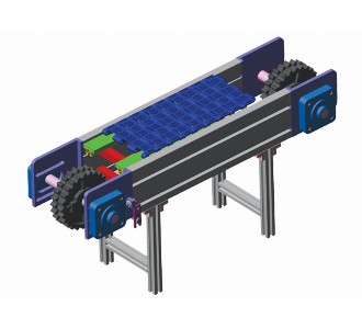 Alpolen 1000 C Friction Profiles - Conveyor part