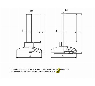  Model: 580 Metal Base (With Segment) - Conveyor part M20X210X80 BASE