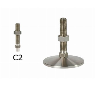  590 (Inox) (With Segment) Fixed - Conveyor part M20X210X80 BASE