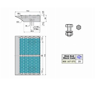 5 Sıralı Aktarma Tavası 800 167 073