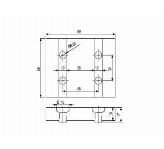 ALÜMİNYUM PROFİL AVARA GERDİRME APARATI TAKIMI (45x90)