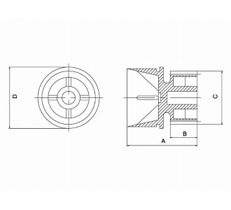 Bushing Drive Gear - Conveyor part