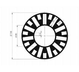 Bute Cage Pa6 - Conveyor part