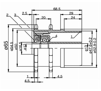 Kkr - Conveyor part