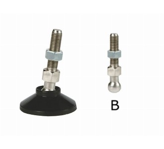 MODEL: 505 PLASTİK PABUÇ TABANI (6 KÖŞELİ PASLANMAZ ÇELİK) AISI 304 (INOX)