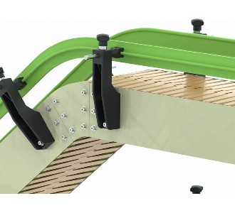  PVC Edge Support Profile - Conveyor part 60 MM