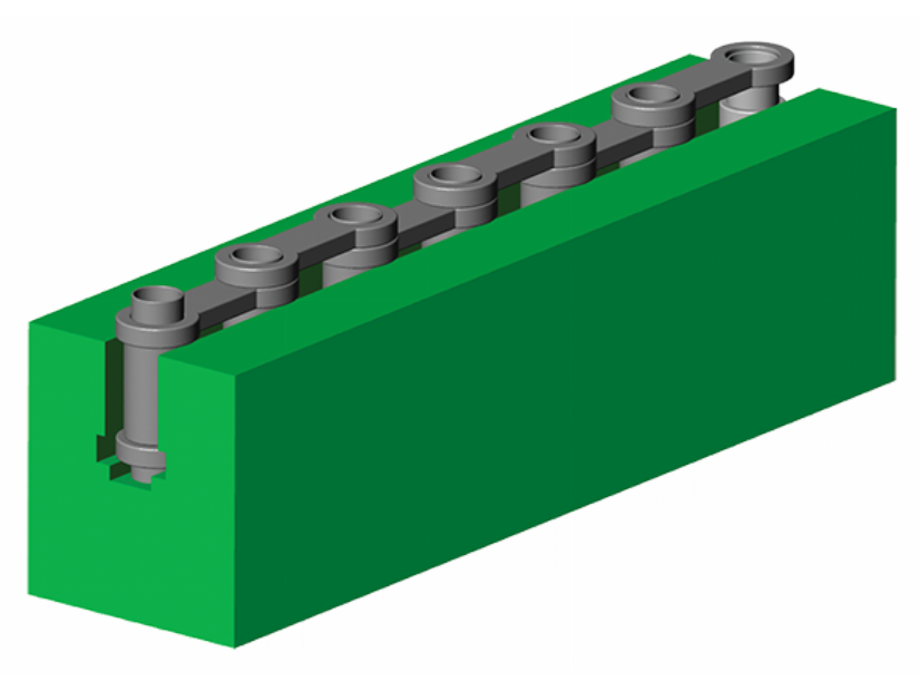 ALPOLEN® 1000  MODEL BL TİPİ ZİNCİR KIZAKLARI