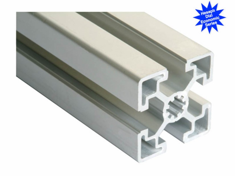 45 x 45 ELOKSALLI SİGMA ALÜMİNYUM PROFİL (HAFİF)
