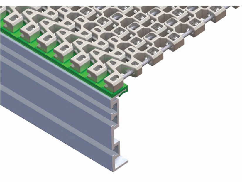 25 x 105 KONVEYÖR YAN ŞASE ALÜMİNYUM PROFİL ELOKSALLI