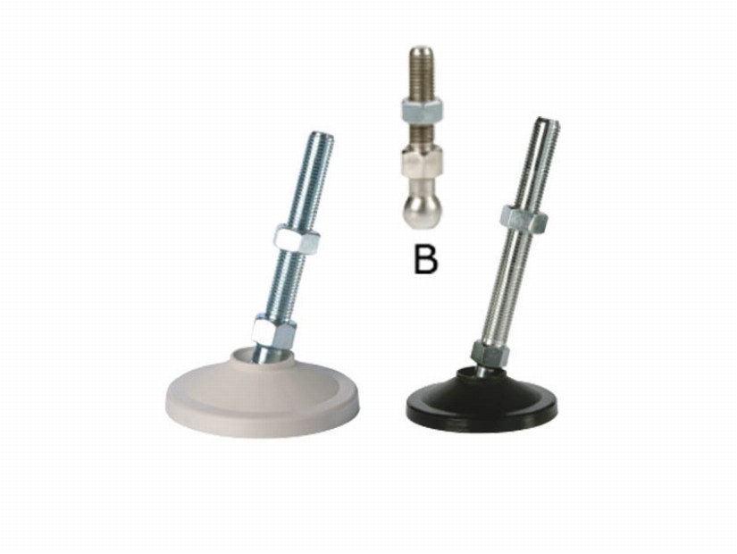 MODEL:501-505 PLASTİK PABUÇ TABANI ((Ø110)6 KÖŞELİ METAL ÇİNKO KAPLAMA)